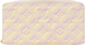Louis Vuitton Pre-owned Wallets, female, Pink, Size: ONE SIZE Pre-owned Monogram Empreinte Long Wallet