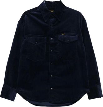 Lois Jassen, Dames, Blauw, S, Denim, Navy Shirt MIA Stijl