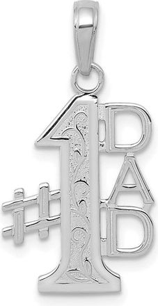 Diamond2Deal 14k Gold 1 DAD Charm Pendant