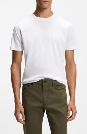 BOSS Spirit Solid Cotton T-Shirt in White at Nordstrom, Size Xx-Large