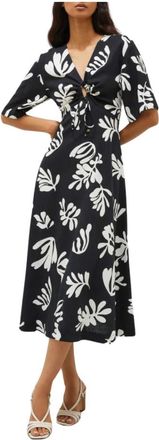 Marella Midi-jurk - Dames - Casual kleedjes - Veelkleurig - S - Polyester - Kleedjes