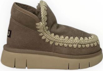 Mou Eskimo Bounce Sneaker Laarzen - Dames - Winterlaarzen - Grijs - 40 EU - Schoenen