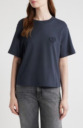 AllSaints Lover Lisa T-Shirt in Carbon Blue at Nordstrom, Size X-Small