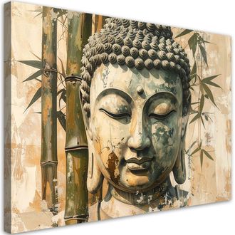Feeby Impresi&oacute;n De Imagen, Buda Zen Spa Bamb&uacute; Oriental, 120x80