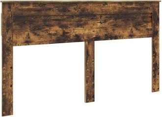 vidaXL Cabecero Roble Ahumado 200 Cm Madera Contrachapada Vidaxl