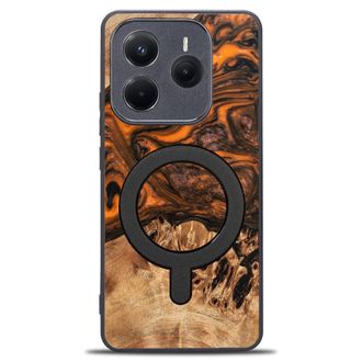 OEM Funda Bewood Unique Para Xiaomi Redmi Note 14 5g - Naranja Con Magsafe