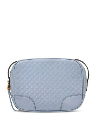 Gucci 2016 Guccissima crossbody bag - Blauw