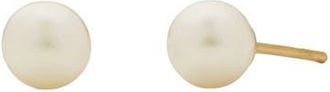 Made by Mary Pearl Stud Earrings in Gold Vermeil at Nordstrom