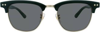 Montblanc Grey Square Mens Sunglasses MB0382S 001 52