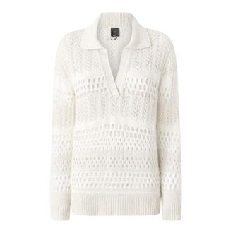 Pinko Pinko, Dames, Truien, Wit, Maat: XS Katoen
