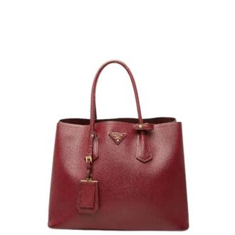 Prada Pre-owned Saffiano Tote Bag - Pre-owned - Mujer - Rojo - ONE SIZE