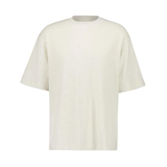 Off-white Terry Cotton T-Shirt - male - Off White - T-Shirts - Beige - XS - Tops