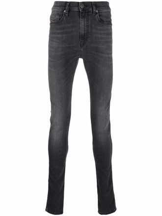 Diesel skinny d-istort jeans - men - Spandex/Elastane/BCI Cotton - 32/32 - Black