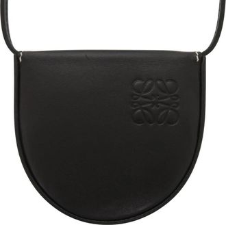 Loewe Pre-owned Loewe Mini Soft Calfskin Anagram Heel Pouch Ladies IRVFSFJJ474ST56T