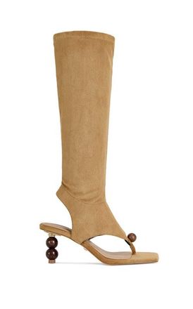 Azalea Wang Dottie Stiletto Sandal in Tan at Nordstrom, Size 8.5