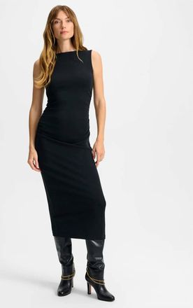 Veronica Beard Charissa Dress In Pure Black