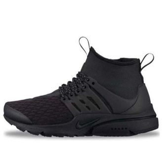 Nike (WMNS) Nike Air Presto Mid Utility Premium Triple Black AA0674-003