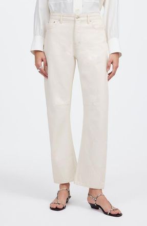 Madewell The Darted Barrel Leg Jeans in Vintage Canvas at Nordstrom, Size 31
