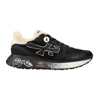 Premiata Lauryn 7803 Sneaker - Dames - Schoenen - Zwart - Maat: 39 EU Su&egrave;de