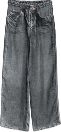 Pierre-Louis Mascia Aloe Broeken - Dames - Loose Fit Jeans - Blauw - XL - Jeans