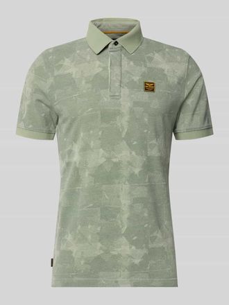 PME Legend Slim Fit Poloshirt mit Label-Patch in Hellgruen, Gr&ouml;&szlig;e XXXL