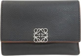 Loewe Pre-owned Wallets, female, Black, Size: ONE SIZE Pre-owned Bi-fold Wallet