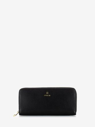 Furla Camelia L zip around slim nero