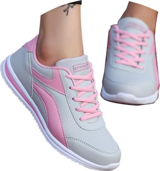 Generic 2026 Running Shoes Girls Dynamic Tread-Journey Sneaker (6.5) Pink