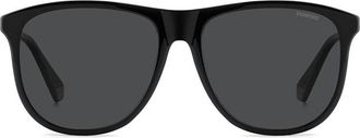 Polaroid PLD 4178/S Polarized 807/M9 Mens Sunglasses Black Size 55