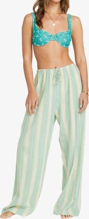 Billabong Sunny Daze Pants In Island Green