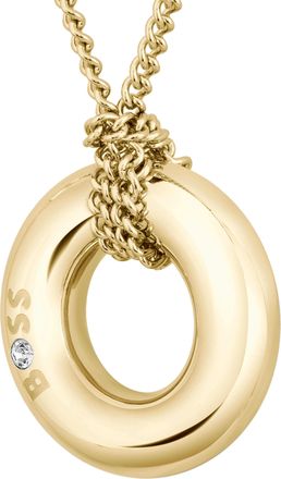 BOSS Kette mit Anhänger »LIVE« mit Preciosa Crystal