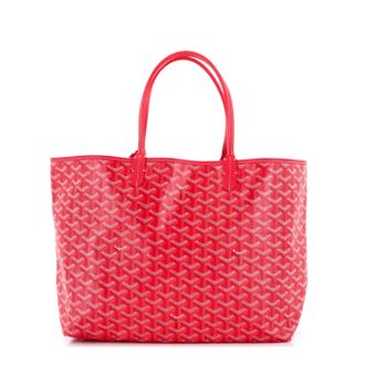 Goyard Saint Louis Reversible Tote Coated Canvas and Printed Canvas PM