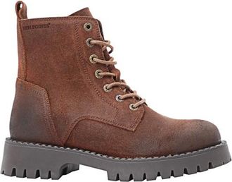Ten Points Penny Lace Suede Boots Freizeitstiefel f&uuml;r Damen | braun