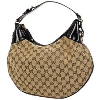 Gucci Pre-owned Shoulder Bags, female, Beige, Size: ONE SIZE Pre-owned Vintage Shoulder Bag