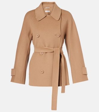 Max Mara Louis virgin wool peacoat