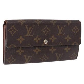 Louis Vuitton Pre-owned Sarah Long Wallet - - Pre-owned - Donna - Marrone - ONE SIZE