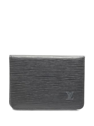 Louis Vuitton Portacarte goffrato Epi Porto 1992 - Grigio