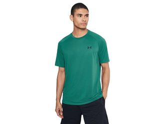 Under Armour UA Tech 2.0 Short Sleeve T-Shirts Mens T Shirt Rack Green/Black : MD, Polyester