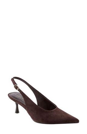 Marc Fisher Reynna Pointed Toe Slingback Pump in Dbr01 at Nordstrom Rack, Size 6