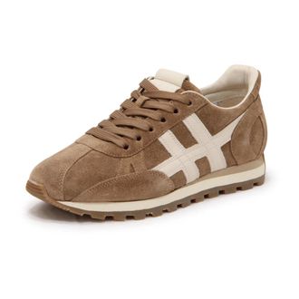 Hogan Sneakers, female, Beige, Size: 6 1/2 US H671 Allacciato