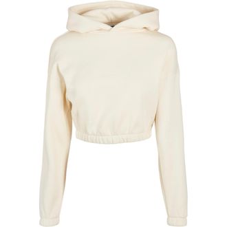 Urban Classics Dames/Dames Korte Oversized Hoodie (Wit zand)