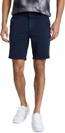 Paige Mens Thompson Shorts In Vintage Deep Anchor Blue