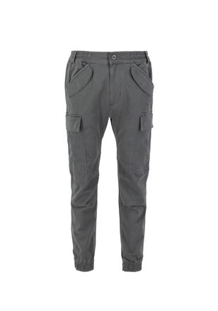 Alpha Industries Cargohose ALPHA INDUSTRIES Airman Pant, Herren, Gr. 30, Normalgr&ouml;ssen, grau (vintage grau), Obermaterial: 98% Baumwolle, 2% Elastan; Futter: 100% Baum