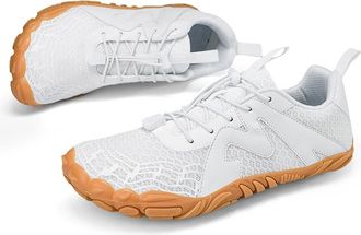 Generic Mens Water Sports Sneakers for Diving Swimming Beach Walking Outdoor Adventure and Indoor Gym Training (White, 7.5)