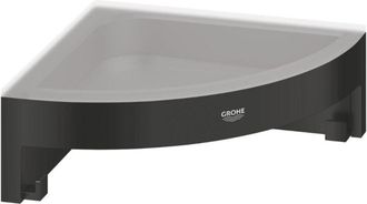 GROHE Estante De Esquina Grohe Start Cube En Negro Mate