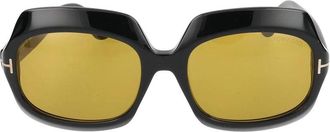Tom Ford Klassieke zonnebril Ft 1155 01E - unisex - Zonnebrillen - Zwart - 60 MM - Accessoires