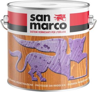 San Marco San Marco - Marconol impregnante al solvente cerato pino lt 2.5 per legno