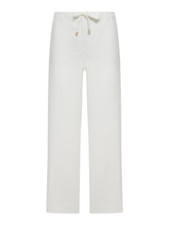 Max Mara LINEN MAT TROUSERS - Smaxmara - Woman