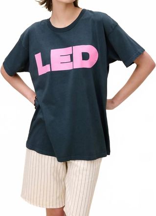 Daydreamer Led Zep Tee In Navy Blue