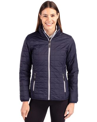 Cutter & Buck Rainier PrimaLoft Womens Eco Insulated Full Zip Puffer Jacket